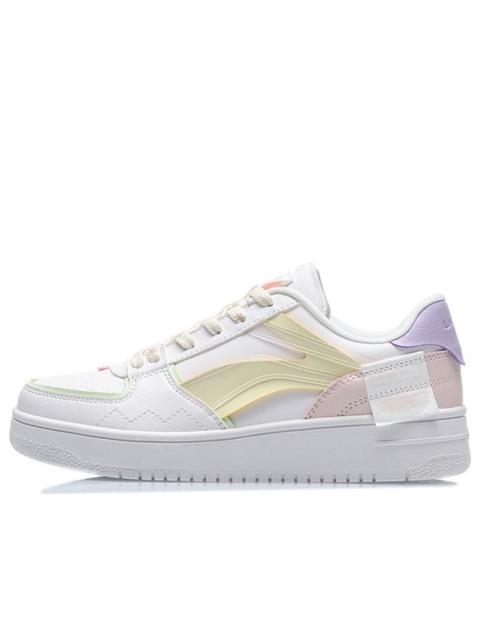 Li-Ning (WMNS) Li-Ning Sport Leisure 'White Yellow Pink' AGCQ378-7