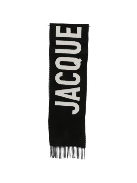 JACQUEMUS Jacquemus Women Logo Wool Scarf