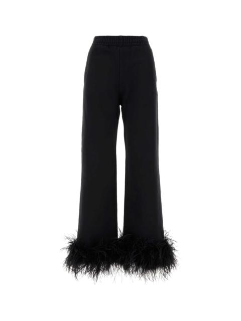 Prada Prada Women Black Cotton Joggers