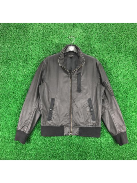 Other Designers Uniqlo - Uniqlo Coated Cloth Bomber Jacket Style Zipper