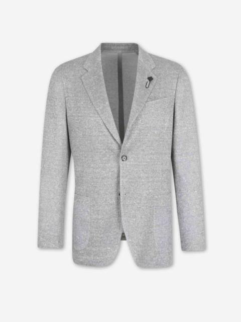 LARDINI STRAIGHT LINEN BLAZER