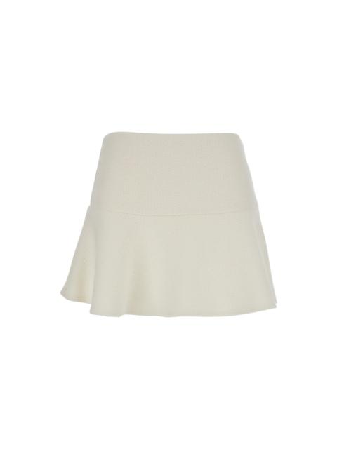 GUCCI Bouclé Wool Skirt