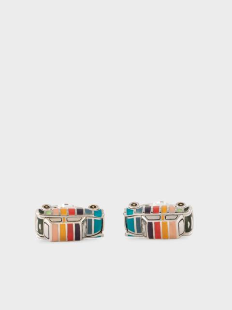 Paul Smith 'Artist Stripe' Mini Cufflinks