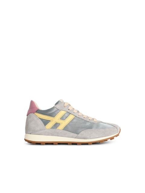 HOGAN Hogan 'H699' Light Blue Leather Blend Sneakers