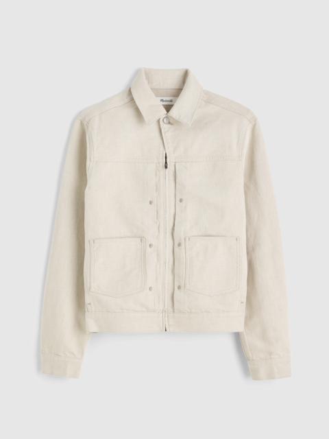Madewell Denim Zip-Front Trucker Jacket