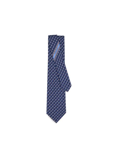 FERRAGAMO Ferragamo Blue Ties & Bow Ties Men