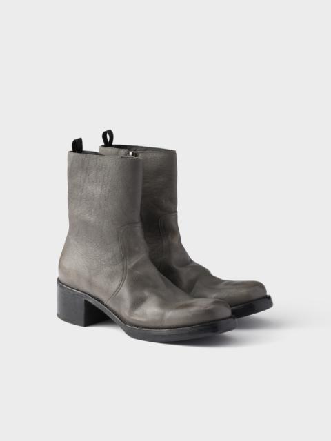 Prada Leather booties