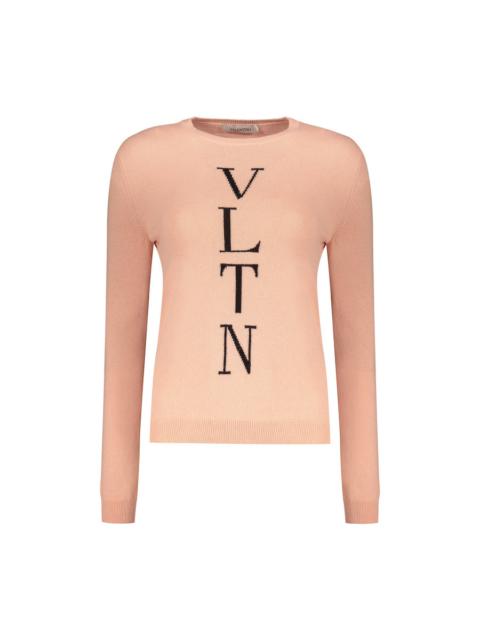 Valentino Valentino Womens Pink Wool Blend Sweater