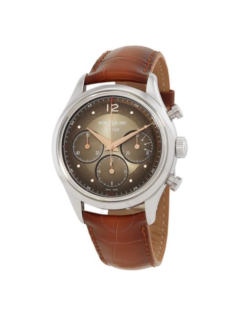Montblanc Montblanc Heritage Chronograph Automatic Brown Dial Men's Watch 128671