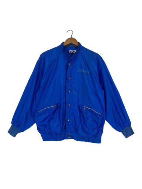 Other Designers Vintage Gitanes varsity bomber jacket