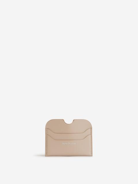 Acne Studios LOGO LEATHER CARD HOLDER