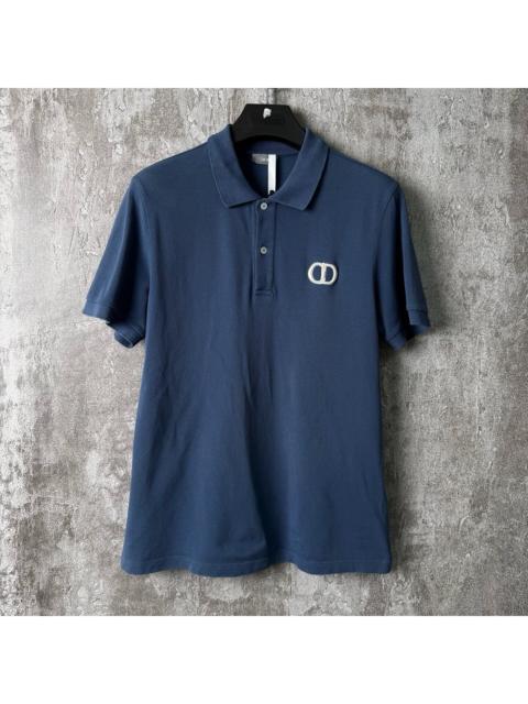 Dior Dior CD Embroidered Single-Breasted Short Sleeve Lapel Shirt