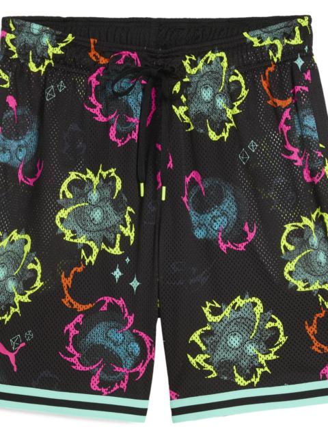 PUMA PUMA Mens PUMA R&M AOP Shorts