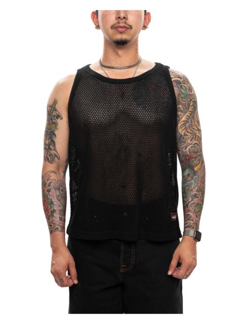 Cotton Big Mesh Tank 'Black'