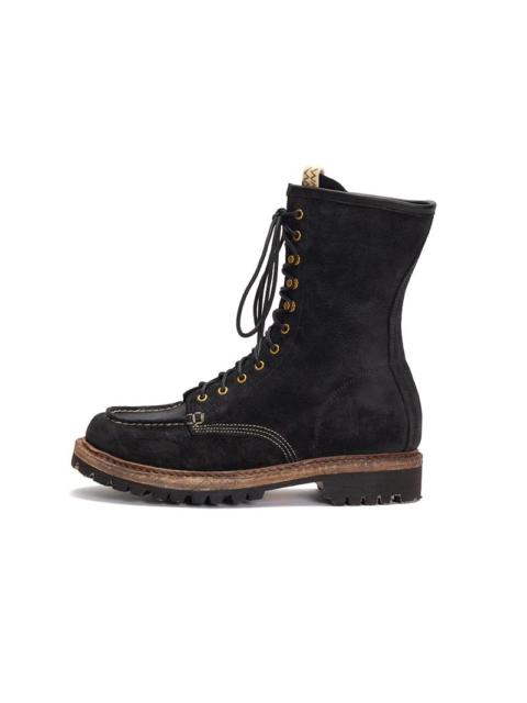 visvim SCOUT MOC BOOTS-FOLK BLACK