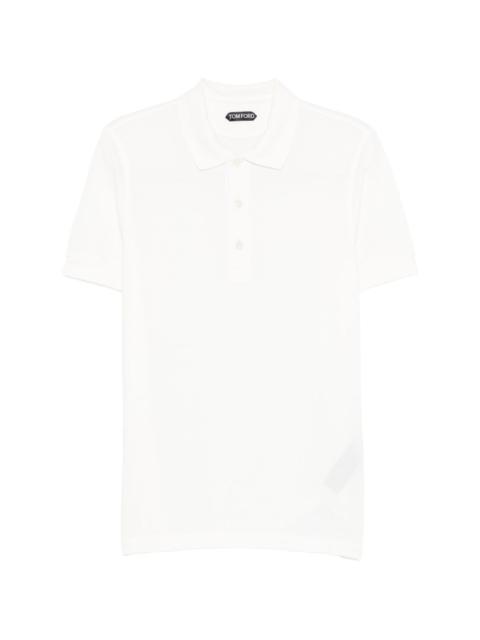 TOM FORD Cotton blend polo shirt