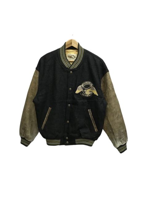 O'Neill Vintage O’neill Handed Leather Varsity Jacket