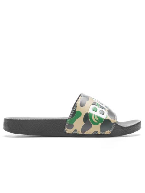 ABC CAMO SLIDE SANDALS  - GREEN