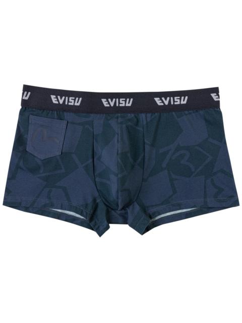 EVISU All-over Seagull Pocket Trunks
