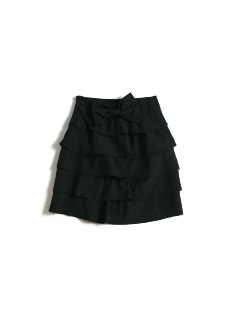 Ribbon - Ribbon Flared Skirt