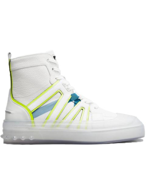 Christian Louboutin Vida High Top White Neon