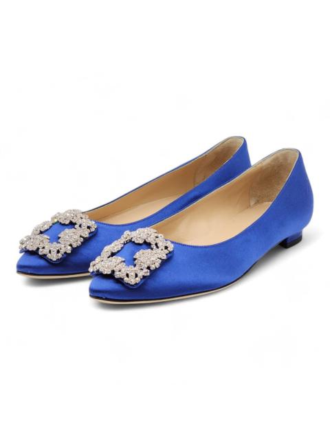Hangisiflat Jewel Buckle Flat Pumps - Blue 35.5 5US $1095