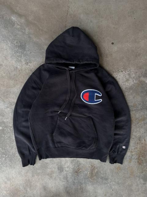 Other Designers Vintage Champion Big Logo Hoodie Like Vetements Colap*