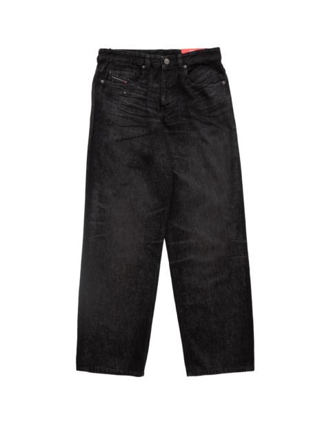 Diesel Diesel Black Regular Leg Jeans Black