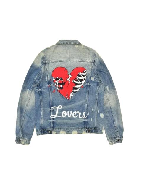 AMIRI AMIRI Lovers Trucker Denim Jacket