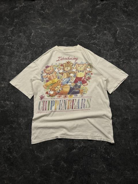 Other Designers Japanese Brand - Vintage 80s Single Stitch Tee Humour Cippenbears T-Shirt