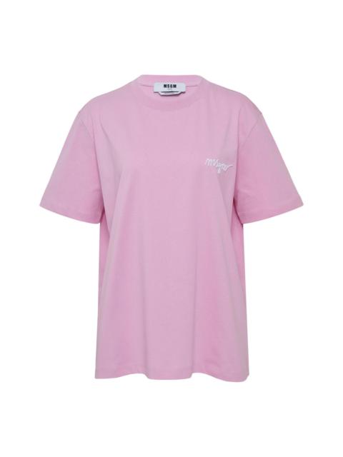 MSGM Elegant Logo Tee