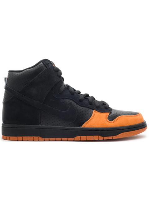 Nike Nike SB Dunk High Black Solar Orange