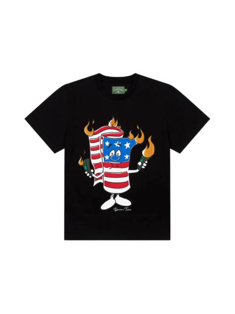 DENIM TEARS Denim Tears Firecracker Tee Black