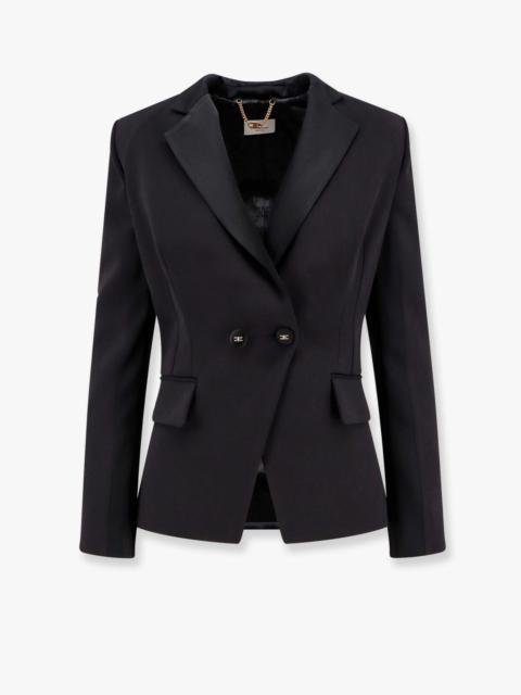 ELISABETTA FRANCHI - Elisabetta Franchi Double-Breasted Blazer With Covered Buttons