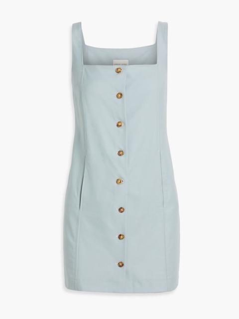 Loulou de Saison Idon wool-twill mini dress