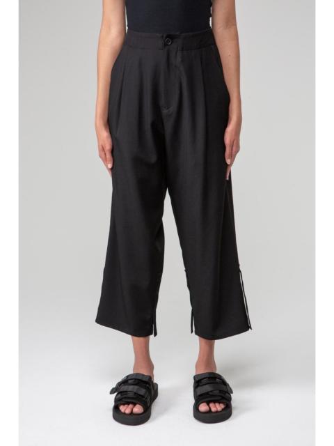 Yohji Yamamoto $1000 Yohji Yamamoto Tucked Hem Trousers