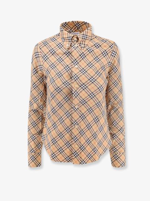 Burberry Traditional Check Organic Cotton T-Shirt