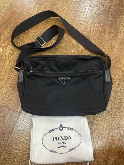 Prada Authentic Prada Tessuto Nyalon Crossbody Bag