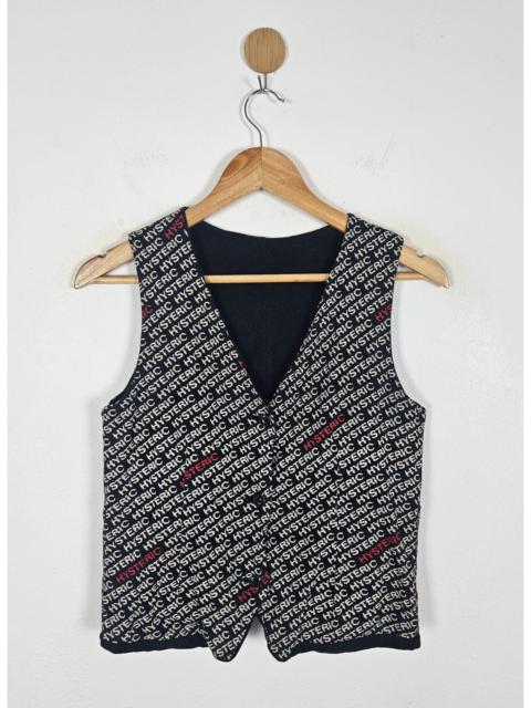 Hysteric Glamour mini monogram Vest
