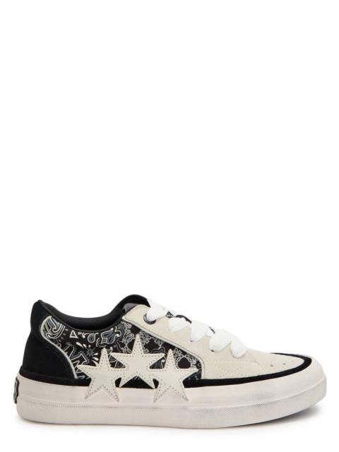 Amiri Sunset Skate Paisley-printed Suede Sneakers