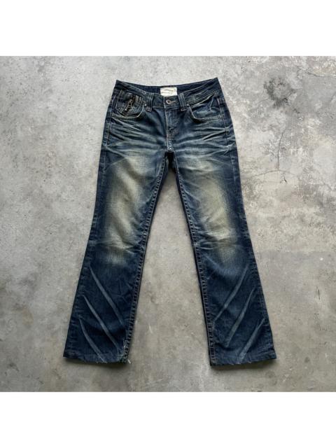 Other Designers Japanese Brand - W30x30💥 Vintage Lolita Washed Faded Denim Jeans Pants