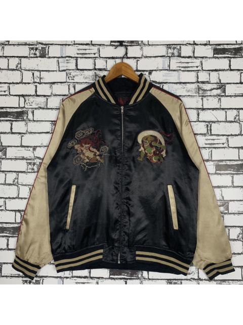 Other Designers Japanese Brand - Vintage Sukajan Jacket Black