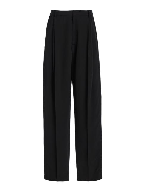 Proenza Schouler Clementina Tailored Straight-Leg Pants black