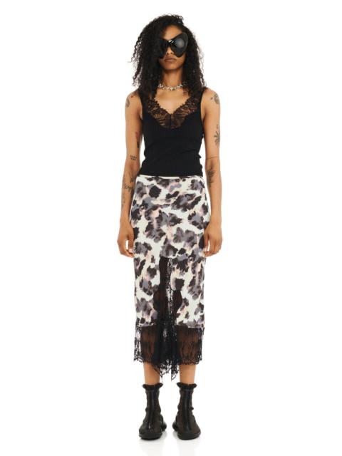 Collina Strada SNOW LEOPARD HISS SKIRT