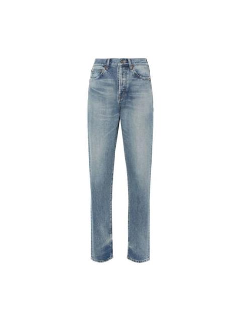 SAINT LAURENT Saint Laurent Womens Slim Fit Denim Jeans