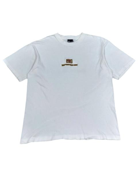 Other Designers Vintage - RARE!VTG 90s YAGA EMBROIDERED SMALL LOGO SINGLE STITCHED