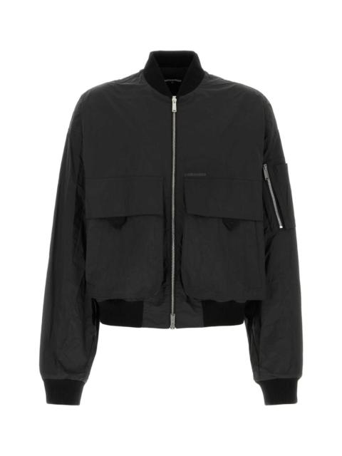 DSQUARED2 Dsquared Men Black Polyester Blend Bomber Jacket