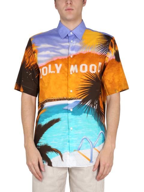 Etro Etro Men California Print Shirt