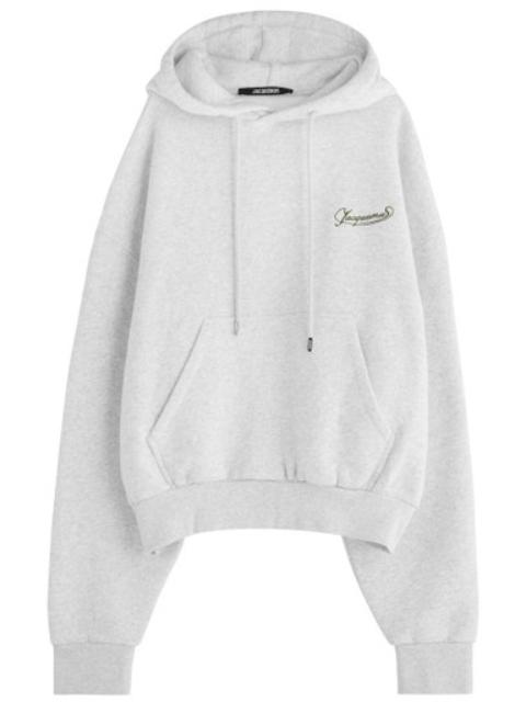 Jacquemus Le Hoodie Corto Hooded Cotton Sweatshirt