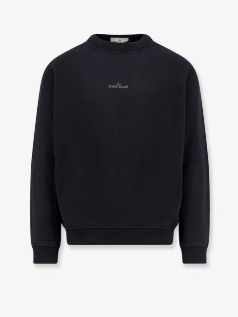Stone Island Cotton Sweatshirt With Logo